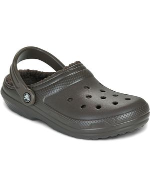Crocs™ Klompen Classic Lined Clog - Grijs