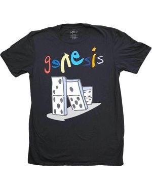 Genesis T-Shirt The Last Domino - Noir