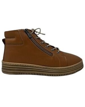 Coco   Abricot Bottines CHAUSSURES V2882A - Marron