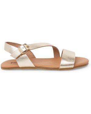 Pisamonas Sandales plates Sandales Barefoot À Bride Croisée - Multicolore
