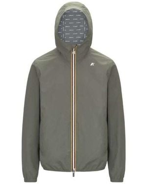 K-Way Coupes Vent Jack Stretch Dot - Gris