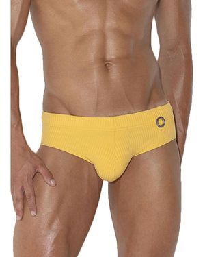 Code 22 Maillots de bain Slip de bain Heritage Code22 - Jaune