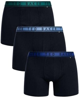 Ted Baker Caleçons Pack de 3 boxers - Bleu