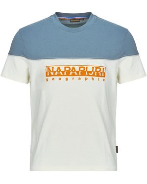 Napapijri T-Shirt Korte Mouw S-Saturnia - Wit