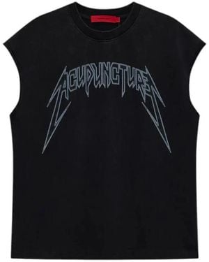 Acupuncture Debardeur T-shirt noir sans manches