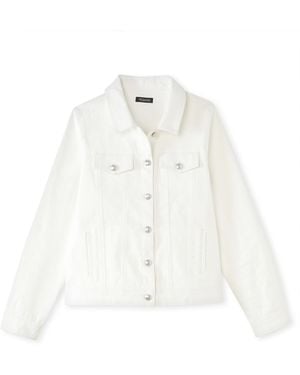 Daxon Veste by - Veste blouson - Blanc