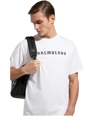Bikkembergs T-shirt bmt0702-t-shirt_col1000 - Blanc
