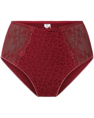 Lingadore Culottes & slips Culotte haute Basique - Rouge