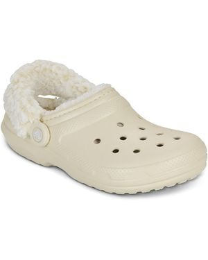 Crocs™ Sabots Classic Fleece Lined Clog - Blanc