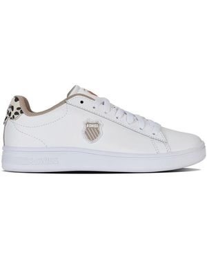 K-swiss Baskets Basses Court Shield Ii - Blanc
