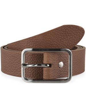 Jaslen Ceinture Pin Leather - Marron