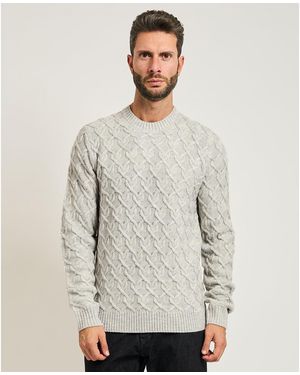 Sseinse Pull Pull slim fit - Gris