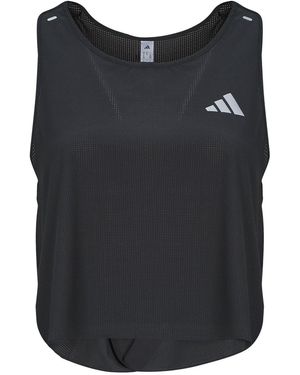 adidas Top Adi365 Running Climacool+ Crop Top - Nero