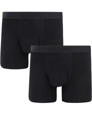 Alan Red Caleçons Lot de 2 Boxers Noirs