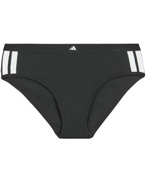 adidas Culotte E Slip Active Essentials Cotton 3 Stripes - Nero