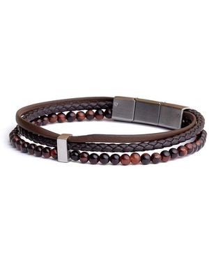 Gemini Bracelets Bracelet Terra Bordeaux M-L - Marron