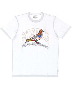 Staple T-Shirt Cypress Logo Tee - Blanc