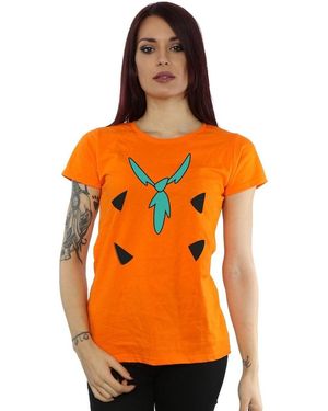 The Flintstones T-shirt BI20433 - Orange
