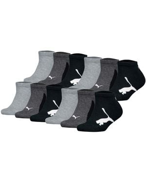 PUMA Chaussettes unisexe Chaussettes Paquet de 12 BWT Sneaker 12P - Gris