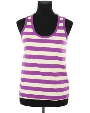 Mkt Studio Debardeur Top sans manche écru - Violet