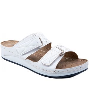 Primtex Mules - Blanc