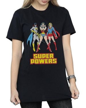 Dc Comics T-Shirt Super Power - Noir