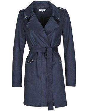 Morgan Trenchcoat Garia - Blauw