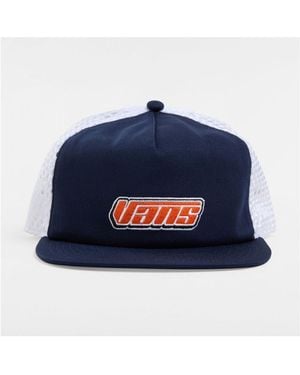 Vans Casquette retro unstructured trucker - Bleu