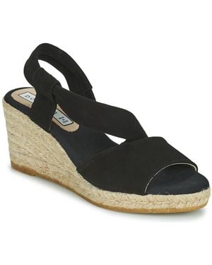Dorking Keilabsatzsandalen Vision - Schwarz