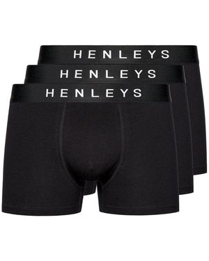 Henleys Boxers Coalink - Noir