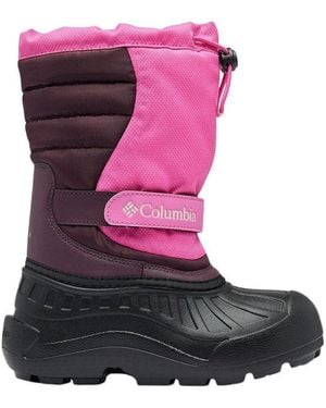 Columbia Bottes Neige Bottines Powderbug Snowlite Isolées 400 G - Violet
