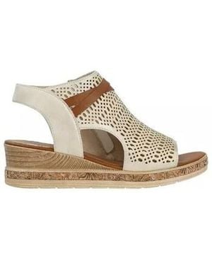 Remonte Sandales compensées Chaussures D3075 - Neutre