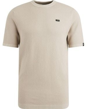 Vanguard T-shirt T-Shirt Structure Beige - Neutre