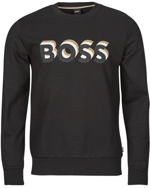 BOSS Felpa Soleri 07 - Nero