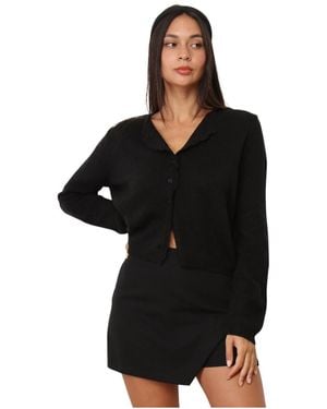 La Modeuse Gilet Gilets, cardigans - Noir