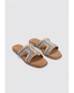 Limma Sandales plates MIRTO - Blanc