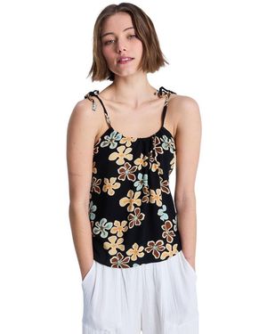 Roxy Blouses Wild Waves Crepe - Noir