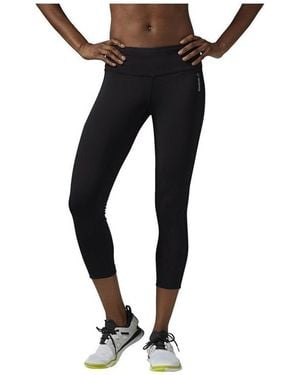 Reebok Collants Wor PP 34 Cap LR - Noir