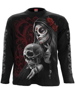 Spiral T-Shirt Love Is Dead - Noir