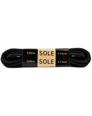 Sole Lacets 120Cm Wax Lacets - Noir