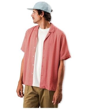 Brava Fabrics Chemise Tramuntana Shirt - Red - Rouge