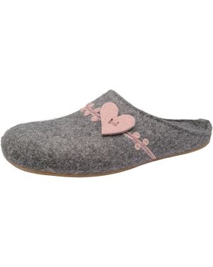 Haflinger Chaussons - Gris