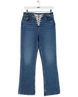 Maje Jeans Jean Droit - Bleu
