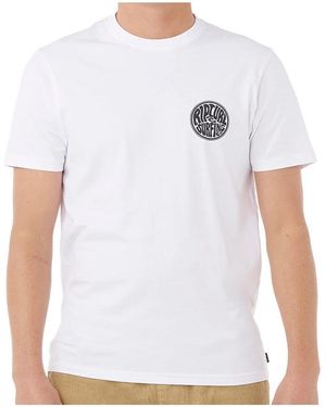 Rip Curl Polo _M_DRIFTER TEE - Blanc