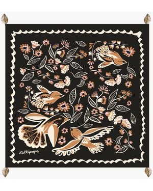 Lollipops Echarpe Foulard Carré Teodora - Noir
