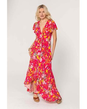 Last Queen Paris Robe Robe Spring - Rouge