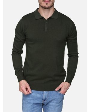 Kenzarro Polo Ld-69052 Col Polo - Vert