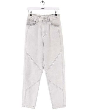 IRO Jeans tapered Jean droit bleu - Blanc