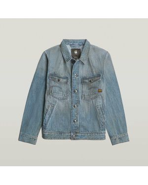 G-Star Spijkerjack D26919-D788 A-Line Slim Jkt-H117 Vintage Digger - Blauw