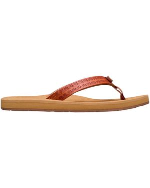 Roxy Tongs PORTO MOTIF - Marron